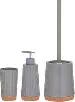 Skysto muilo dozatorius Sealskin Cork, pilkas, 350 ml