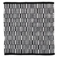 Vonios kilimėlis Sealskin Bathmat, 60x60 cm, juoda/balta