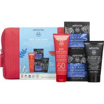 Apivita Bee Sun Safe Anti-Spot and Anti-Age GIft Set dovanų rinkinys deginimuisi SPF 50