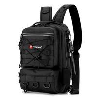 New Luya Bag Large-capacity Wear-resistant Waterproof Hanging Position Rich Multi-functional Outdoor Equipment Fishing Bag Fishing Gear Bag juoda