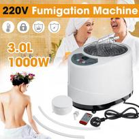 220V 3L Fumigacijos mašina 1000W Namų garintuvas Generatorius Garinė pirtis Spa Palapinė + RC 11.2 x 10.6 x 10.6'' balta