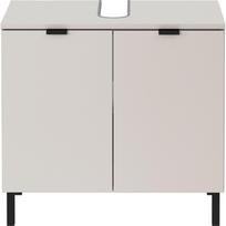 Kreminės spalvos spintelė po kriaukle 60x56 cm Arcena – Germania