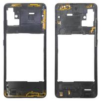 Skirta „Samsung Galaxy A51“ vidurinio rėmo rėmo plokštei (Juoda) juoda