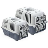 Pet carrier PRATIKO 1 Plastico transportavimo narvas augintiniui 48x31.5x33cm
