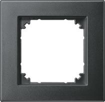 Frame, single, anthracite, IP20, Merten SystM M-Plan 486114 | 4011281895304