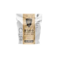 Suyrančios airsoft kulkos "Elite Force Premium Bio" 6 mm, 0.20 g, 5000 vnt.