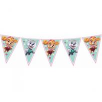 Šventinė vėliavėlių girlianda - Paw Patrol, Skye - 2,3m