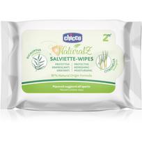 Chicco NaturalZ Protective & Refreshing Wipes servetėlės nuo uodų 2 m+ 20 vnt.