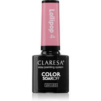 Claresa SoakOff UV/LED Color Lollipop gelinis nagų lakas atspalvis 4 5 g