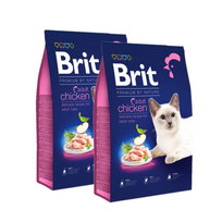 BRIT Premium By Nature Adult Cat Chicken 2x1,5kg