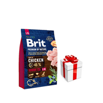 BRIT Premium By Nature Senior L+XL 3kg + Staigmena ŠUNIUI