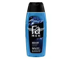 FA MEN 2in1 dušo gelis Kick Off su gaiviu vandens mėtų kvapu, 250 ml