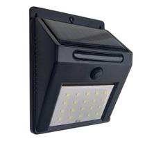 LED sieninis šviestuvas, įkraunamas saulės energija LED/3W/3,7V 1200 mAh IP44