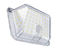 LED sieninis šviestuvas su jutikliu, įkraunamas saulės energija LED/5W/3,7V 1200 mAh IP44