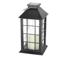 LED Pakabinamas šviestuvas, įkraunamas saulės energija LED/0,02W/1,2V 1xAA 2700K IP44 200 mAh juoda