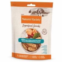 Nature's Variety Super Food Snacks skanėstai 85g – lašiša