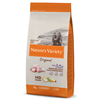Nature's Variety Original Med/Max Adult pašaras – kalakutiena