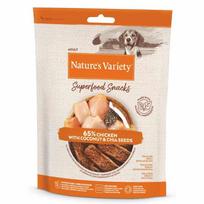 Nature's Variety Super Food Snacks skanėstai 85g – vištiena