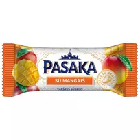 Pasaka glaistytas varškės sūrelis su mangais 20% riebumo, 40 g