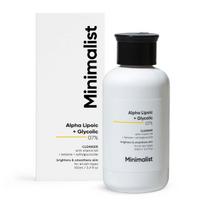 Valomasis prausiklis su alfa lipo rūgštimi ir glikolio rūgštimi (100 ml), Alfa lipoinė + glikolinė 07% valiklis, Minimalistinis