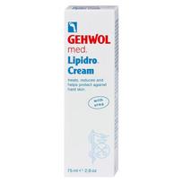 GEHWOL Med Lipidro Cream - sausos pėdų odos kremas - 75 ml