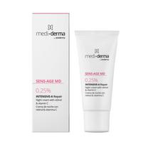 MEDI+DERMA intensyvus naktinis veido kremas su 0,25% retinoliu, 30 ml