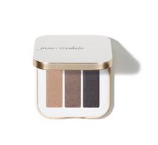 JANE IREDALE PURE PRESSED – trijų spalvų akių šešėlių paletė - Brown Sugar
