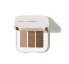 JANE IREDALE PURE PRESSED – trijų spalvų akių šešėlių paletė - Triple Cognac