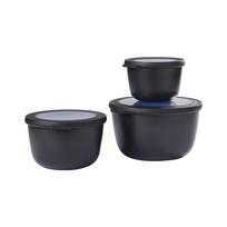 Maisto dėžutės 3 vnt. Nordic black – Mepal