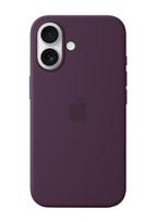 APPLE Silicone Case with MagSafe, Plum, for iPhone 16, MYY43ZM/A