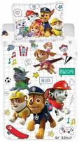 Medvilninės patalynės komplektas Paw patrol, 100 x 140 cm., 2 dalių