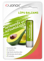 JONAX Avokado – drėkinantis ir apsauginis lūpų balzamas, 4.5 g