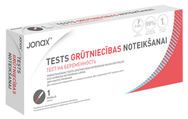 JONAX nėštumo nustatymo Nėštumo testas, 1 vnt.