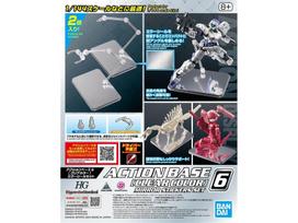 Bandai - Action Bazė 6 skaidri (Veidrodinių lipdukų rinkinys), 67156