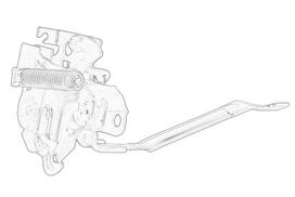 Variklio gaubto užraktas 53510-02480