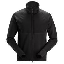Džemperis SNICKERS WORKWEAR 8404 su užtrauktuku, juodas