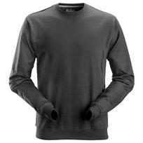 Klasikinis medvilninis SNICKERS WORKWEAR 2810 džemperis, pilkas