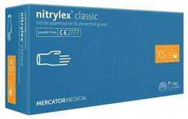 Nitrilo pirštinės Mercator Nitrylex Classic XS, 100 vnt.
