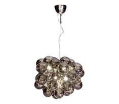 ByRydens 4200440-4505 - Pakabinamas sietynas GROSS 8xG9/4W/230V dūminis/juoda
