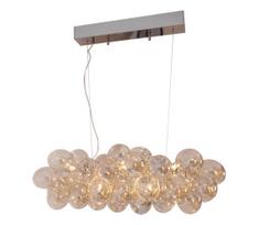 ByRydens 4200880-5503 - Pakabinamas sietynas GROSS BAR 8xG9/4W/230V dūminis/ruda