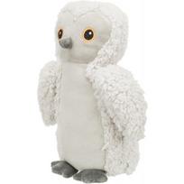 Pliušinis žaislas šunims Trixie Be Eco Owl Emily, 28 cm, baltas