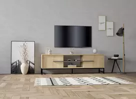 TV stovas, Hanah Home, Sapphire Oak, 160 x 50 x 40, cm