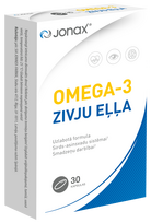 JONAX Omega-3  kapsulės, 30 vnt.