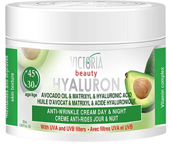 VICTORIA BEAUTY nuo raukšlių su hialurono rūgštimi veido kremas, 50 ml