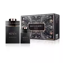 „Bulgari Man in Black“ rinkinys: kvepalai 100 ml + kvepalai 15 ml