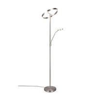 Pastatomas šviestuvas sidabrinės spalvos LED (aukštis 180 cm) Willis – Trio