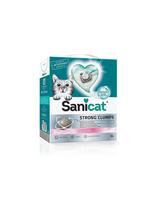 SANICAT Strong Clumps 6 l baltas bentonitinis kraikas