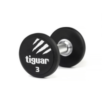 Profesionalus PU svarmuo / hantelis TIGUAR 1–70 kg (Svoris: 3 kg)