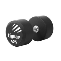 Profesionalus PU svarmuo / hantelis TIGUAR 1–70 kg (Svoris: 42.5 kg)