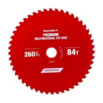 Pjovimo diskas 260x84Tx30mm, Multimaterial PREMIUM, SPECIALIST+